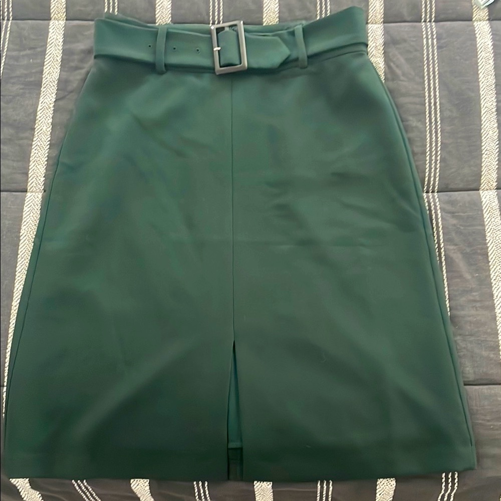Banana Republic Green Pencil Skirt